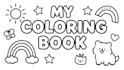 create a coloring books for kids