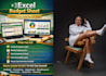 excel spreadsheet, personal finance, budget planner and expense tracker