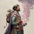 create professional illustration and characters, human made