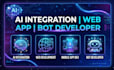 build ai powered web apps, mobile apps, and chatbots