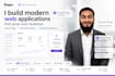 build a modern animated full stack web application with react and nodejs