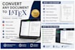 convert anything into a professional latex