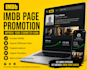 promote your imdb profile and help improve your starmeter ranking