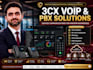 install 3cx vicidial ringcentral asterik voip and sip configuration