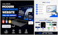 create a responsive website using HTML CSS javascript