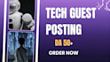 do technology guest post on high da website