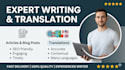 be your expert article writer