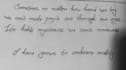 write anything with my beautiful handwriting