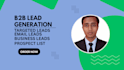 do professional b2b lead generation