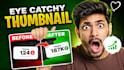 make eye catchy thumbnail for you