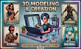 make imvu model, l4d2, vroid model, mmd, tf2 model, game mod, 3d model, sims 4
