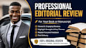 write a professional editorial review for your book or manuscript