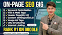 fix on page SEO issues and optimize your website