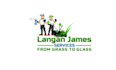 design window washing and basic lawn care logo