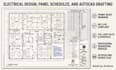 do complete electrical design, panel schedules and autocad drafting