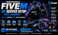 setup a professional fivem rp server from scratch