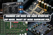 engineer low noise usb audio interface dsp mixer, smart iot music hardware pcb