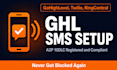 gohighlevel a2p 10dlc SMS registration and compliance setup