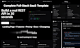 develop a full stack saas web application using next js react