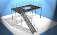 design welded structure, machine frame, steel assemblies and fabrication drawing