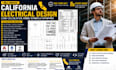 prepare california electrical load calculations panel schedules drawings