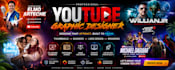 design youtube banners and logo