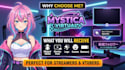 design complete vtuber brand package, logo, stream overlay, and setup