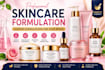 custom skincare formulation, professional cosmetic develop formulas skincare