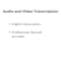 transcribe english audio and video into documents