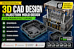 create 3d cad models and injection mold designs for manufacturing
