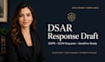 draft a professional response to a data subject access request dsar