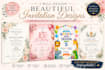 design beautiful wedding, birthday and event invitations