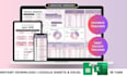 create custom budget planner excel spreadsheet google sheets expense tracker