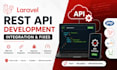 develop laravel rest API, integrate apis, and fix laravel issues
