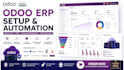 build erp odoo automation, dynamics 365 and netsuite, setup odoo with quickbooks