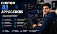 develop custom ai applications, analytics dashboards and simulations