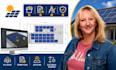 solar panel layout drawing, solar permit plan design, pv layout drafting service