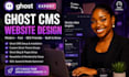 design ghost cms website customize ghost theme design ghost blog website