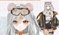 draw and rig vtuber model anime live2d vtuber model male female vtuber streaming