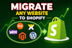 shopify to woocommerce migrate shopify to wordpress shopify to wordpress website