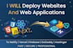 deploy and host your websites to a custom domain