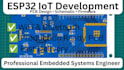 design pcb, schematic and program esp32 for iot projects