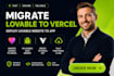 migrate lovable to vercel, deploy lovable website to app fix lovable saas webapp