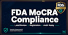 do fda mocra cosmetic compliance, facility registration, and label review