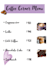 design a cafe menu