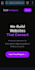 build a fast modern website for you business and startups