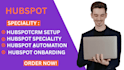 setup hubspot CRM  hubspot automation integration hubspot onboarding