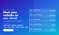 deploy your websites on digital ocean, AWS, google cloud, azure, and linode