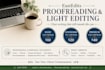 proofread and lightly edit your writing