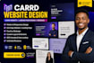 design carrd website, carrd landing page design, carrd website redesign